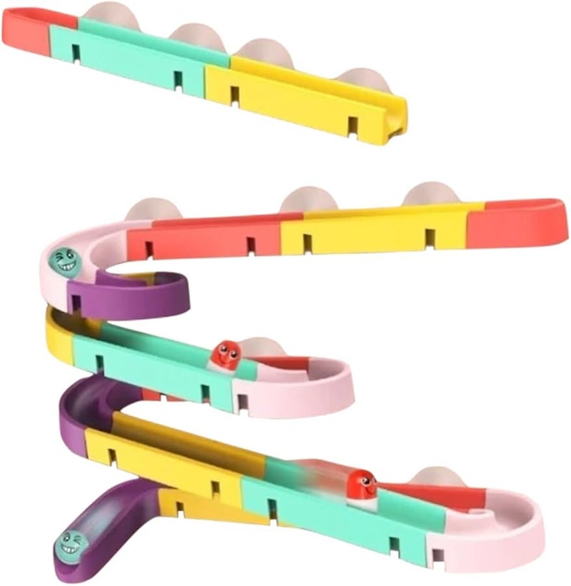 لعبة مسار الرخام الملون للتركيب الذاتي لتنمية المهارات الحركية الدقيقة، هدية تعليمية في مجال العلوم والتكنولوجيا والهندسة والرياضيات - Image 1